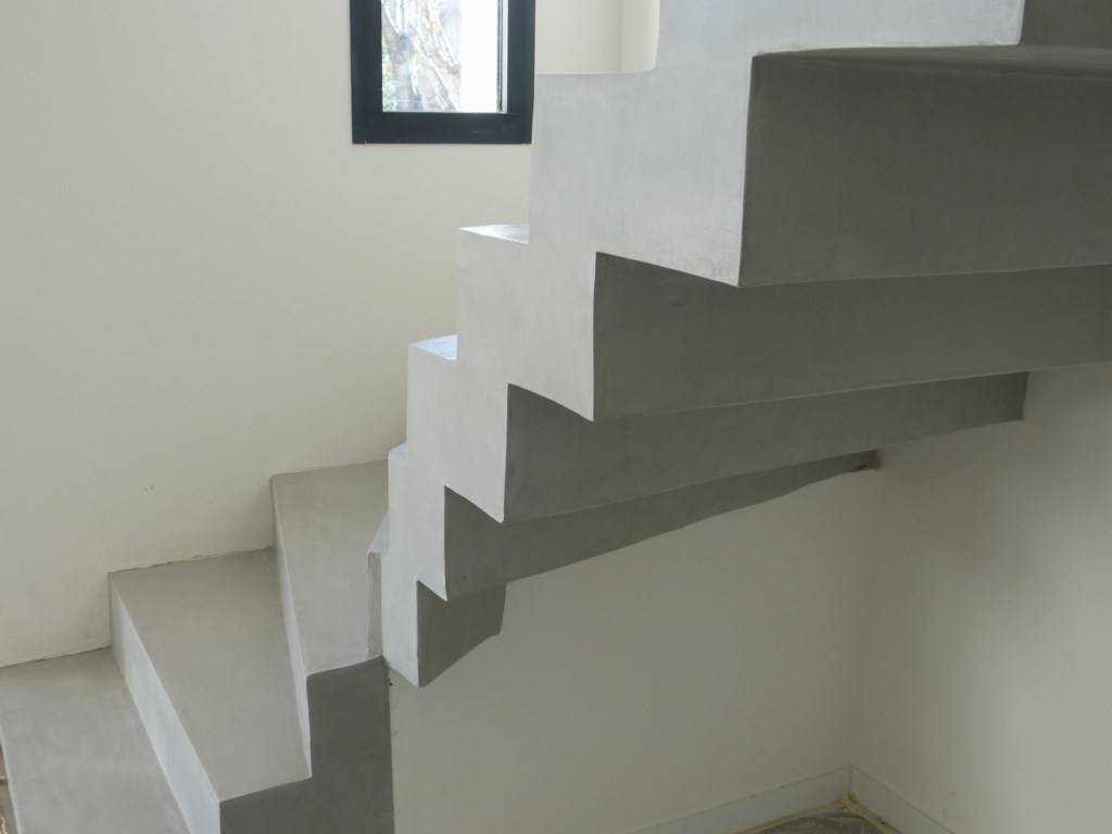 Création d'escalier en béton dans le Haut-Rhin